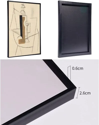 Vista 6 de FCHUI Arte de pared enmarcado, juego de 3 arte de pared bohemio, decoración moderna de mediados de siglo, 16 x 24 pulgadas, impresiones en lienzo