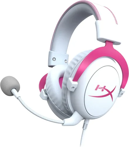 Vista 2 de Auricular para juegos HyperX Cloud II con sonido envolvente 7.1., Metal (Gun Metal)