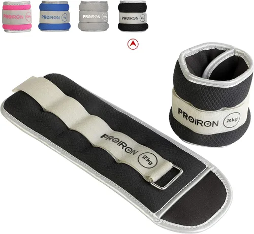 Vista 10 de PROIRON Ankle Weights for Women, Leg Weights for Men, Ankle and Wrist Weights 2/4/6/8LBS，Reflective Arm Weights for Jogging，Gymnastics，Aerobics