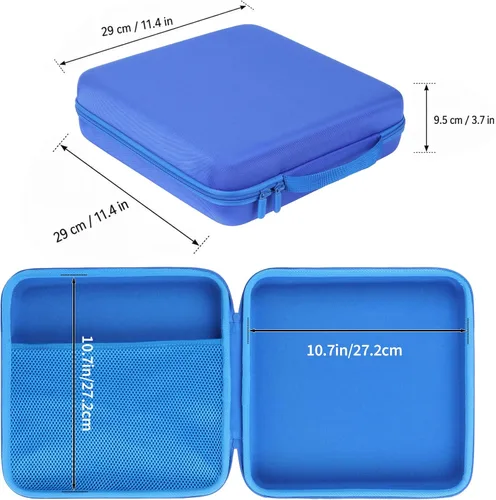 Vista 8 de Lebakort Estuche rígido compatible con Akai Professional MPC One G2 Center Azul