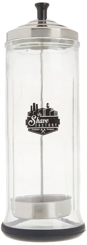 Vista 2 de Shaving Factory Tarro desinfectante de grado profesional, grande, 37 onzas