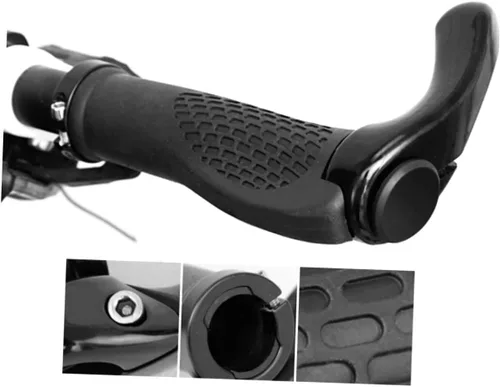 Vista 2 de INOOMP Puños para manillar de bicicleta Puños para manillar de bicicleta Puños para manillar de bicicleta, cubierta de manillar BMX