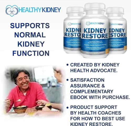 Vista 6 de Kidney Restore: Suplemento de salud renal, fórmula de desintoxicación y reparación de limpieza renal por Renal Expert con trasplante