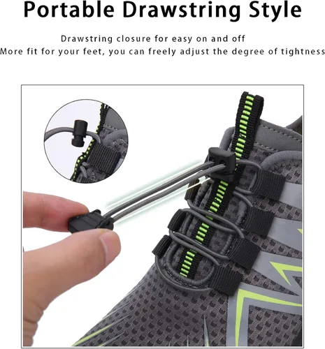Vista 3 de Giwonygki Zapatos de agua para hombre y mujer natación playa deportes secado rápido yoga pesca buceo surf para interiores y exteriores