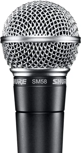 Vista 11 de Shure - Micrófono SM58-LC interfaz digital MVX2U XLR a USB, cable USB-c, conector para auriculares, preamplificador integrado con control