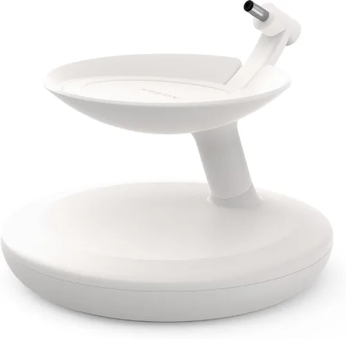 Vista 9 de Soporte con puertos de carga USB-C para Echo Dot Max, completamente nuevo, Made for Amazon