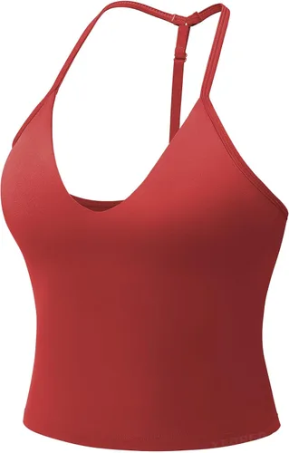 Vista 14 de YEOREO CoreFlex Impact Halter - Camiseta sin mangas para mujer Negro