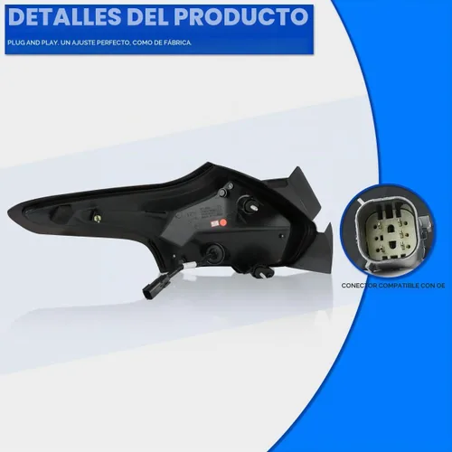 Vista 5 de SPEC-D TUNING Barras de luces traseras LED negras Compatibles con Ford Focus SE/ST/Titanium Hatchback 2015-2018, Ford Focus RS Hatchback 2016-2018