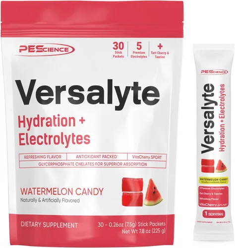 Vista 11 de PEScience Versalyte - Paquetes de hidratación con electrolitos, cereza