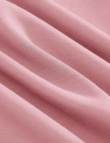 Vista 7 de Aelfric Eden Sudadera de cuello alto falso con hombros descubiertos para Rosa polvoriento