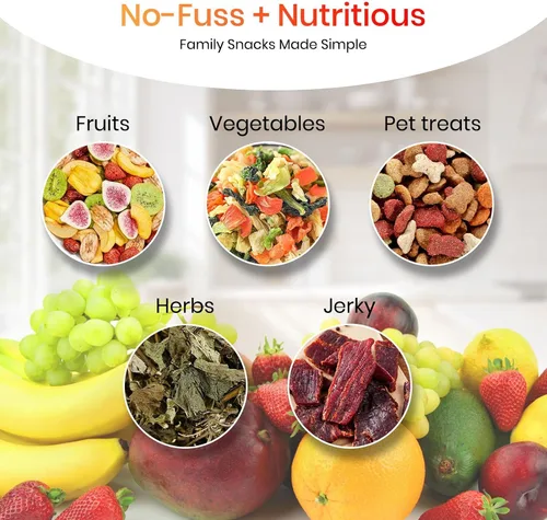 Vista 13 de Deshidratador de alimentos, 8 bandejas de acero inoxidable