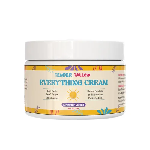 Vista 10 de Bálsamo de ternera 100% alimentado con pasto para el cuidado de la piel, crema de sarga natural para bebés, niños y recién nacidos, hidratante suave