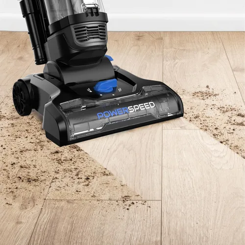 Vista 2 de Eureka PowerSpeed Aspiradora Vertical Ligera para Alfombras y Pisos Duros, Potente Aspiradora Vertical sin Bolsa para el Hogar con Mascotas Azul