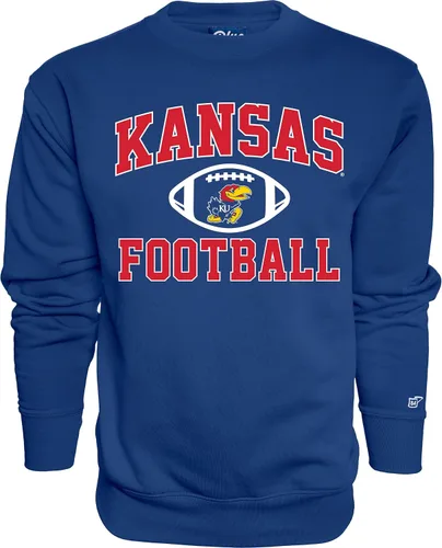 Vista 12 de Blue 84 NCAA sudadera de cuello redondo para hombre, color del equipo de fútbol