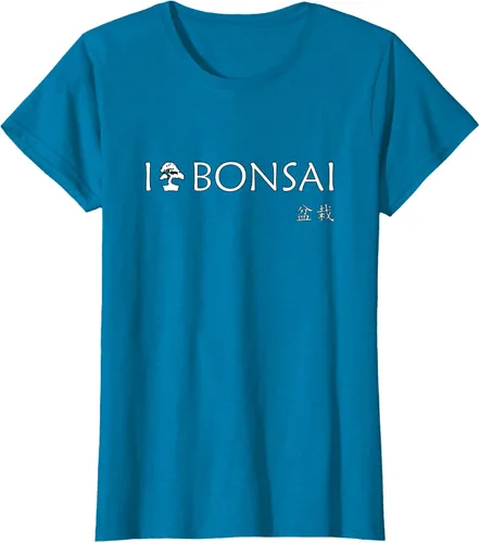 Vista 27 de Bonsai - I love bonsai T Shirt - Japan T-Shirt Negro