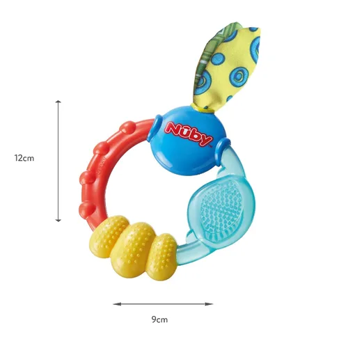Vista 8 de Nuby Wacky - Anillo de dentición, multicolor