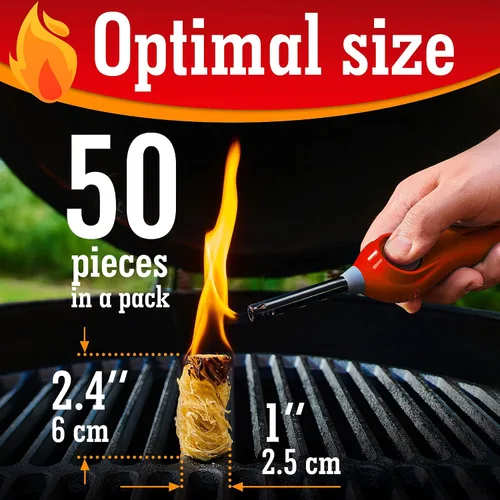 Vista 2 de Todos los arrancadores de fuego de madera natural: Chimenea Camping Parrilla de arranque de carbón BBQ Chimenea Estufa de leña fogatas. Palos