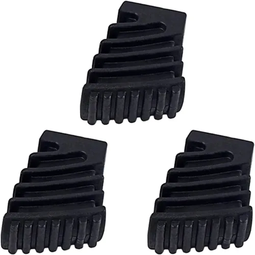Vista 4 de 3pcs Drum Rack Stand Rubber Feet Leg Protectors Leg Kits for Percussion Rubber Hardware Parts