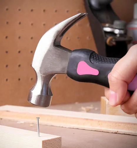 Vista 6 de Apollo Tools - Juego de herramientas cortas de 4 piezas para manos pequeñas y espacios reducidos. Conveniente y compacto juego de herramientas Rosa