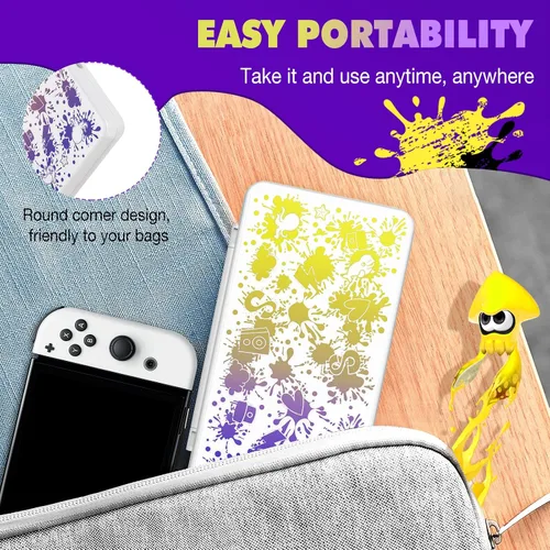 Vista 7 de MoKo Funda para tarjetas de juego con 24 tarjetas de juego compatible con Nintendo Switch OLED SwitchSwitch Lite funda para juego Switch