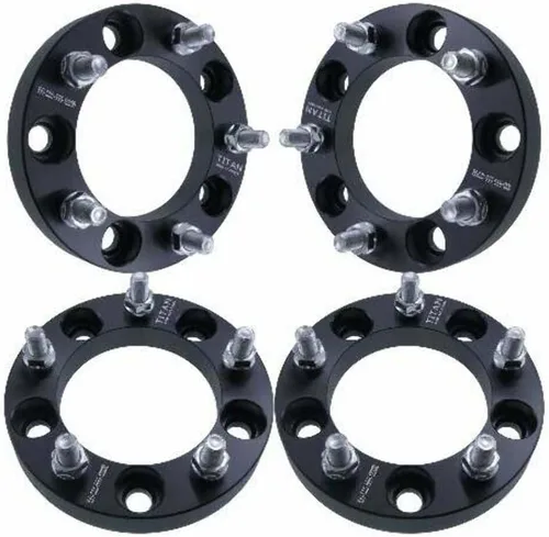 Vista 3 de Espaciadores de rueda de 1 pulgada 5x5.5 – Compatible con Geo Tracker se adapta a Suzuki Samurai Sidekick Vitara X-90 X90 XL7 XL-7-1 pulgada