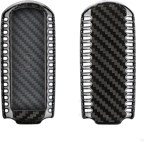 Vista 7 de Funda para llavero de fibra de carbono genuina para Mazda 2 3 Axela 5 6 Atenza 8 CX-3 CX-4 CX-5 CX-7 CX-9 MX-5 Miata para Toyota Yaris para Scion iA