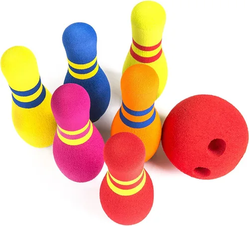 Vista 7 de Kidoozie Juego de bolos de seis pines