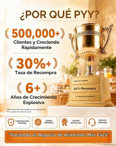 Vista 2 de Plato de roce eléctrico de tamaño completo PYY de acero inoxidable, control de temperatura, juego de plato de roce para buffet para catering, buffets