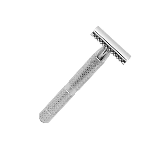 Vista 4 de Beaupretty 3 piezas de afeitar de doble filo para hombre, herramienta de afeitar segura de acero inoxidable, perfecta para peluquería o hogar