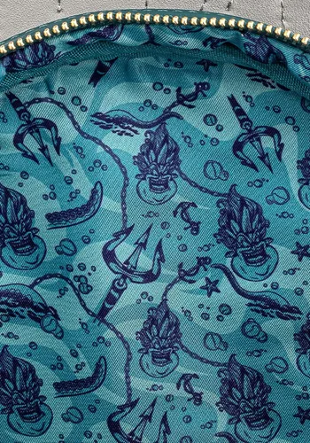 Vista 6 de Loungefly Disney Villains Scene Ursula Crystal Ball - Bolsa de hombro para mujer, doble correa, talla única