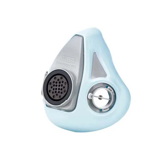 Vista 5 de MSA 10218529 Advantage 900 Respirador elastomérico de media máscara – Reemplazo rentable para respiradores desechables, filtros de respiración