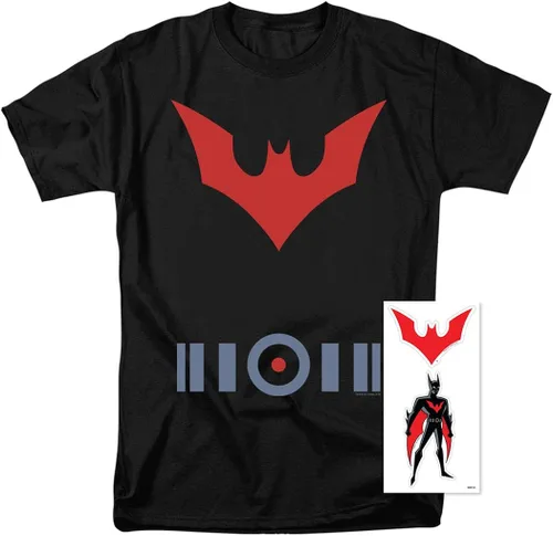 Vista 2 de Popfunk Camiseta y calcomanías clásicas de Batman Beyond