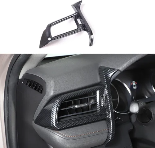 Vista 20 de Rifoda Para Camry Co-Piloto Guantera Lateral Panel de Interruptor Decoración Material ABS Ajuste para Toyota Camry 2018 2019 2020 2021 2022