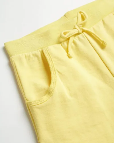 Vista 2 de Real Love Pantalones cortos activos para niñas paquete de 4 bermudas de rizo francés talla 7-16
