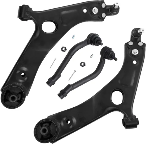 Vista 191 de Detroit Axle - 4 piezas de brazos de control traseros para Ford C-Max, Focus, Mazda 3 5, Volvo C30, C70, S40, V50, 4 brazos de control superiores e