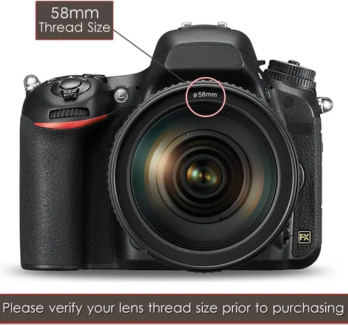 Vista 2 de Xtech HeroFiber - Kit de accesorios de 2.283 in para cámaras Canon EOS DSLR (kit de accesorios de lente de 2.283 in)