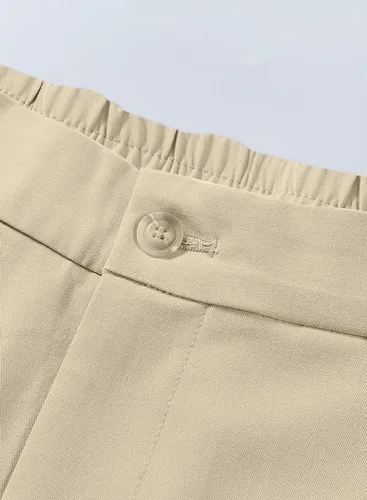 Vista 7 de JMIERR Pantalones de golf para hombre, elásticos, ajustados, para correr, viajes, trabajo, pantalones de vestir chinos para hombre