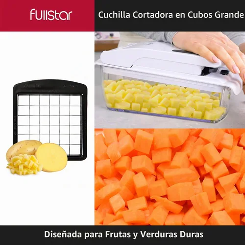 Vista 9 de Fullstar Juego de repuesto de cuchillas – Solo compatible con modelos selectos de picador de verduras Fullstar – Juego de inserción de 2 piezas