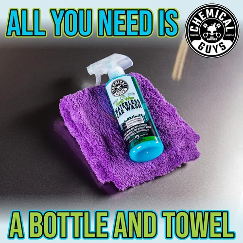 Vista 11 de Chemical Guys Swift Wipe - Aerosol rociable para lavado de autos sin agua, pulveriza y limpia para limpiar y dar brillo de forma segura a