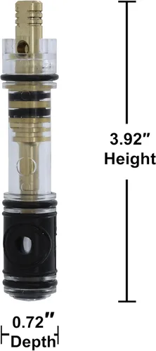 Vista 2 de Danco MO-8 - Cartucho para grifos monomando Moen (88431E)