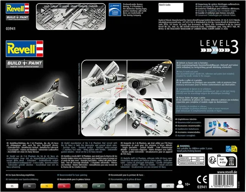 Vista 6 de Revell of Germany 03941 F-4J Phantom Ll Kit de construcción