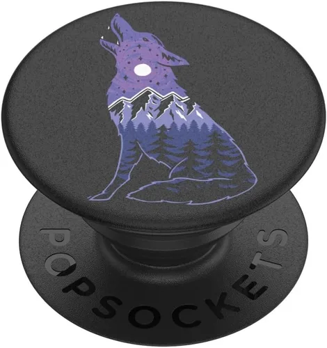 Vista 9 de PopSockets Agarre translúcido para teléfono con soporte expansible, PopSockets para teléfono, agarre adhesivo, PopGrip translúcido, Into The Woods