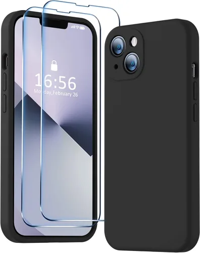 Vista 29 de BossKiss Funda compatible con iPhone 13 Pro, silicona de alta calidad mejorada [protección de cámara] [2 protectores de pantalla]