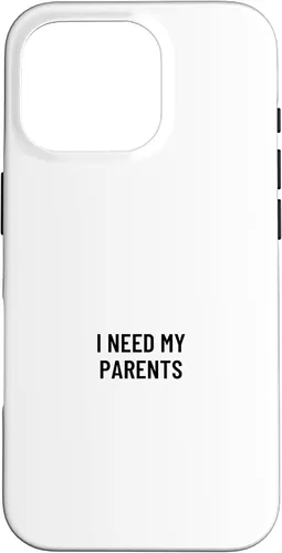Vista 20 de iPhone 16 I need my parents Case