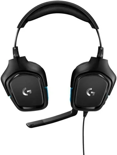 Vista 2 de Logitech G432 DTS:X 7.1 Auriculares con cable para juegos de PC con sonido envolvente (cuero sintético) (renovado)