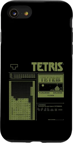 Vista 8 de Funda moderna para iPhone 12 Mini Tetris de 8 bits