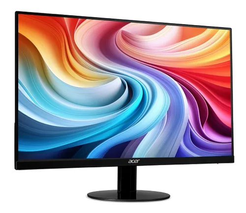 Vista 8 de Acer SB240Y G0bi - Monitor para juegos y oficina de 23.8" IPS Full HD ultradelgado de borde a borde Soporte de sincronización adaptativa