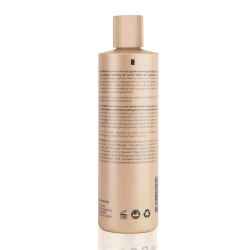 Vista 7 de MOEHAIR - Acondicionador con infusión de proteínas, repara el cabello dañado, 12 onzas líquidas Protein Hair Treatment Controls Frizz, Adds Shine