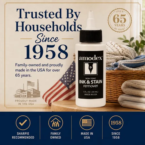 Vista 7 de Amodex - Removedor de tinta y manchas, botella de 1 oz