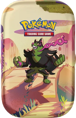 Vista 5 de Pokemon TCG - Mini lata de fábula envuelta escarlata y violeta (SV6.5), surtido